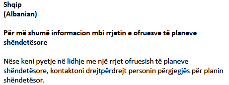 Albanian